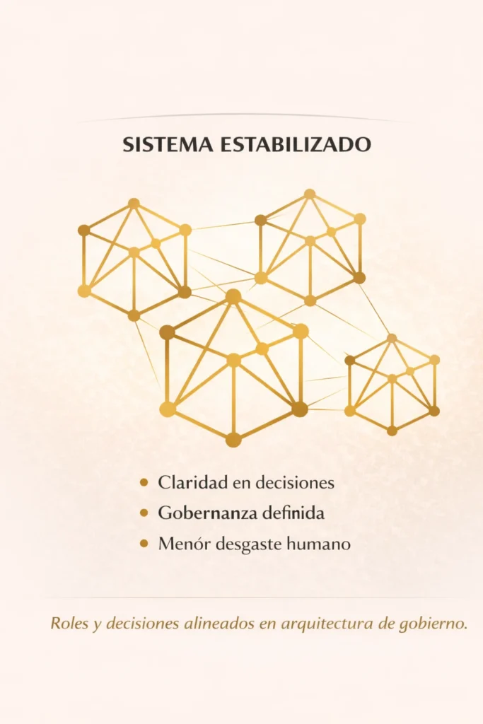 Sistema estabilizado después de AXXION