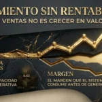 Crecimiento sin rentabilidad, crecer en ventas, no es crecer en valor.
